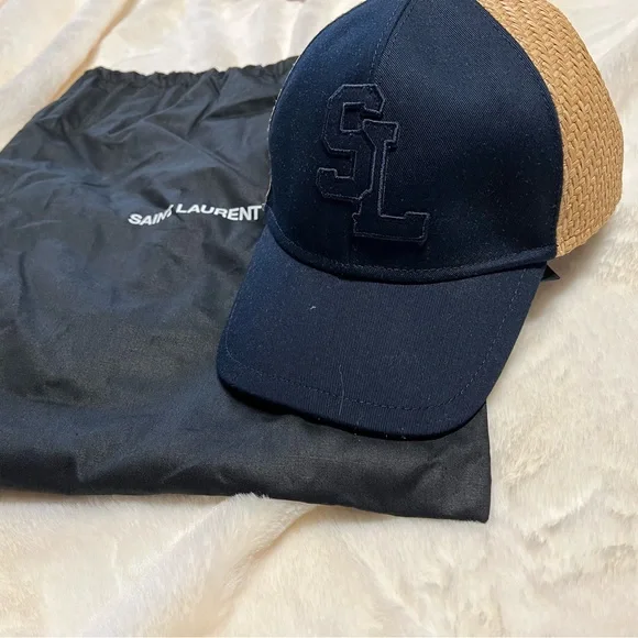 Yves Saint Laurent SL logo baseball Cap 57 New Saint Laurent main image 3